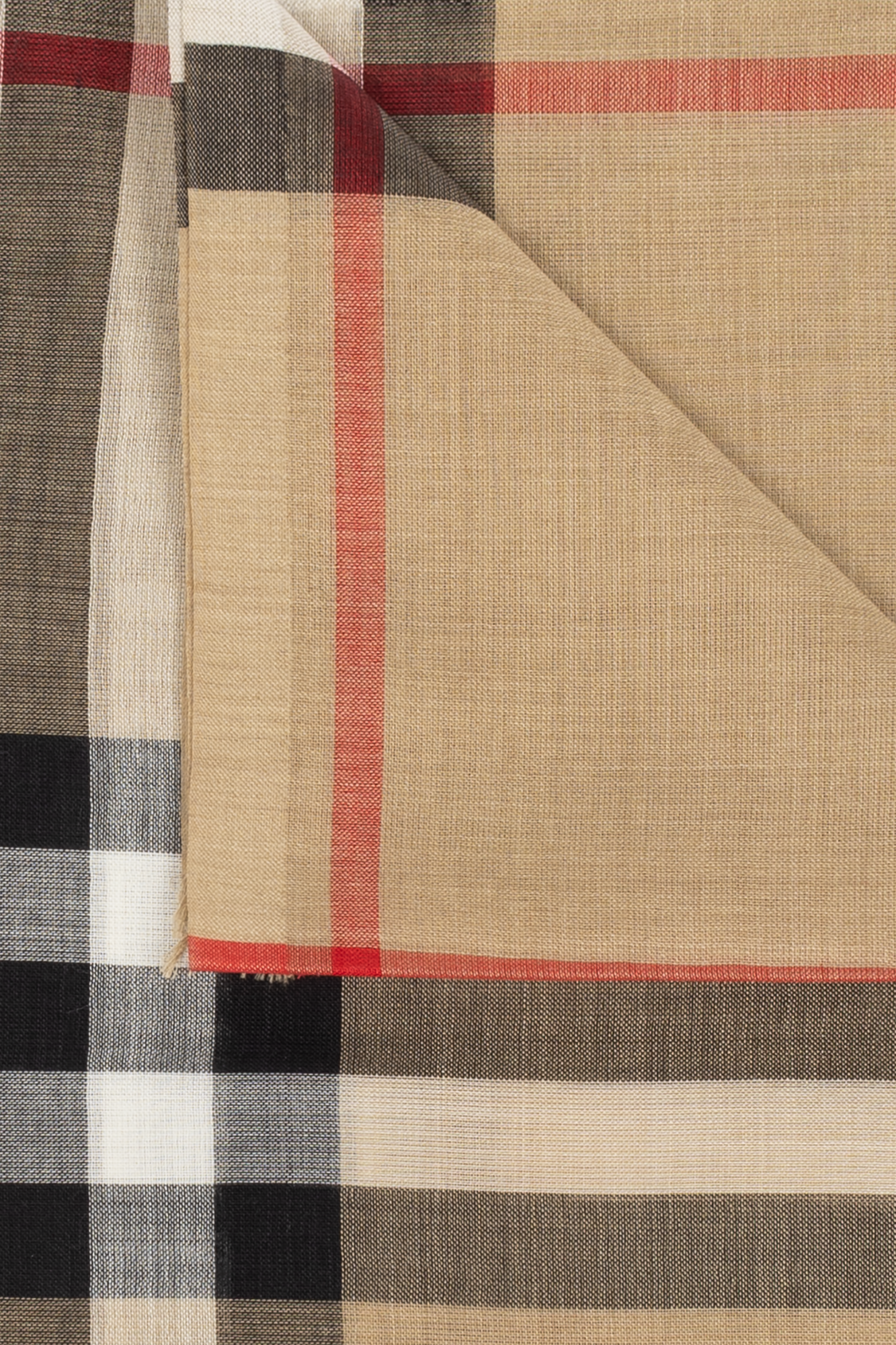 Burberry Check pattern scarf | Men's | Vitkac